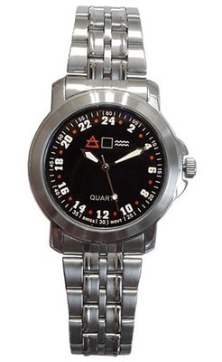 Forté Military Time quartz black Dial 24MBLKM3