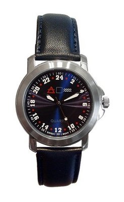 Forté Military Time quartz blue Dial 24MBLUL3