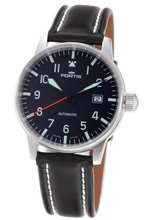 Fortis 595.11.41L Flieger Automatic Black Dial