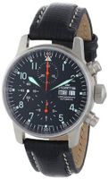 Fortis 597.11.11L Flieger Automatic Chronograph Black Dial