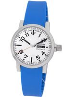 Fortis 623.22.42 SI.17 Spacematic Automatic Day and Date Silicone Strap
