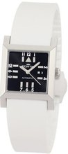 Fortis 629.20.71 SI.02 Square SL Automatic Date Silicone Strap