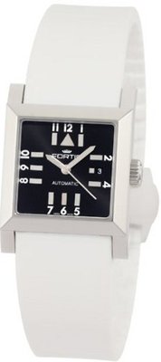 Fortis 629.20.71 SI.02 Square SL Automatic Date Silicone Strap