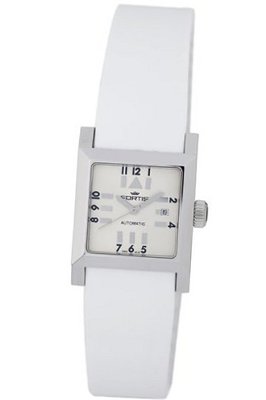 Fortis 629.20.72 SI.02 Square SL Automatic Date Silicone Strap