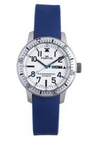 Fortis 647.11.42 SI.05 B-42 Marinemaster White Dial Automatic Date Blue Rubber
