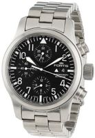 Fortis 656.10.11 M B-42 Flieger Automatic Stainless-Steel Automatic Chronograph Date
