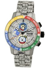 Fortis 659.27.91 MD Andora Emotions Chronograph Silver Dial