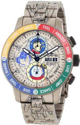 Fortis 659.27.92 Andora Emotions White Dial Art Edition Series