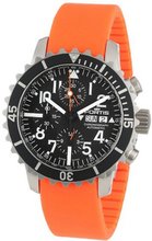 Fortis 671.10.41 SI.20 B-42 Marinemaster Automatic Orange Rubber Chronograph Date