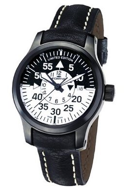 Fortis 672.18.11 L B-42 Flieger Black Cockpit GMT