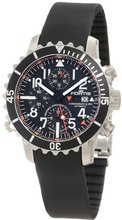 Fortis 673.10.41K B-42 Marinemaster Automatic Chronograph Black Dial
