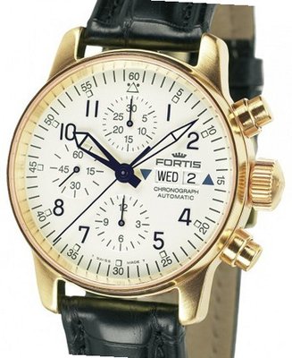 Fortis B-42 Flieger Flieger Chrongoraph Edition 18 Kt