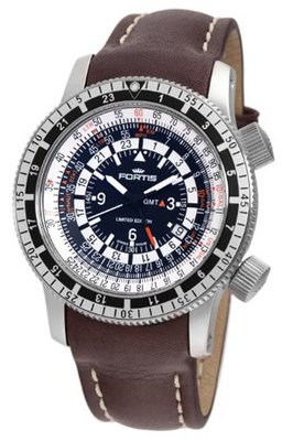 Fortis B-42 Pilot Professional B-47 Calculator GMT 3 TZ Limited