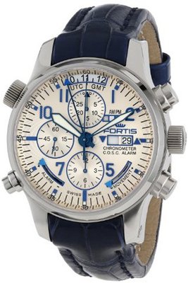 Fortis Flieger F-43 Flieger Chronograph Alarm GMT C.O.S.C.