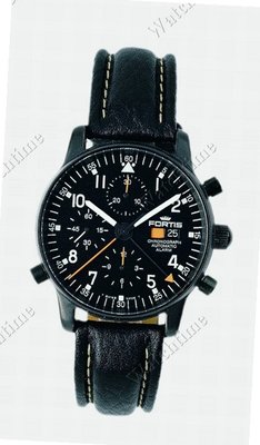 Fortis Pilot Professional Pilot Professional Chronograph Alarm Black