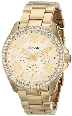 Fossil AM4482 Cecile Analog Display Analog Quartz Gold