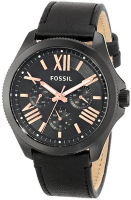 Fossil AM4523 Cecile Analog Display Analog Quartz Black