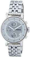 Fossil ES2198 Stainless Steel Bracelet Silver Analog Dial Multifunction