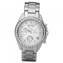 Fossil ES2681 Stainless Steel Bracelet Black Glitz Analog Dial Chronograph