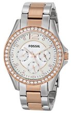 Fossil ES2787 Riley Analog Display Analog Quartz Gold