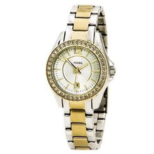 Fossil ES2880 Riley Mini Stainless Steel Two-Tone