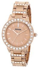 Fossil ES3020 Jesse Analog Display Analog Quartz Rose Gold