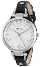 Fossil ES3199 Georgia Analog Display Analog Quartz Black