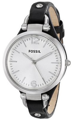 Fossil ES3199 Georgia Analog Display Analog Quartz Black