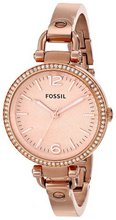 Fossil ES3226 Georgia Analog Display Analog Quartz Rose Gold