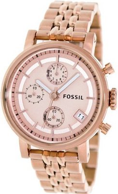 Fossil ES3380 Decker Analog Display Analog Quartz Rose Gold