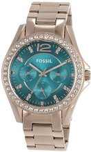 Fossil ES3385 Riley Analog Display Analog Quartz Rose Gold