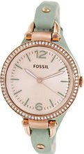 Fossil ES3467 Georgia Analog Display Analog Quartz Green