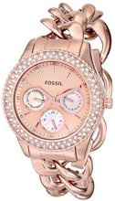 Fossil ES3500 Stella Analog Display Analog Quartz Rose Gold