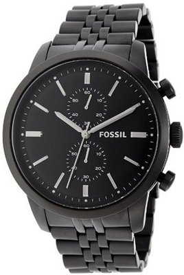 Fossil FS4787 Townsman Analog Display Analog Quartz Black