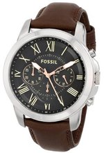 Fossil FS4813 Grant Analog Display Analog Quartz Black