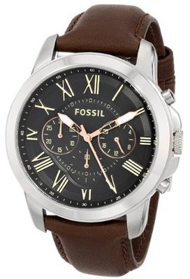 Fossil FS4813 Grant Analog Display Analog Quartz Black