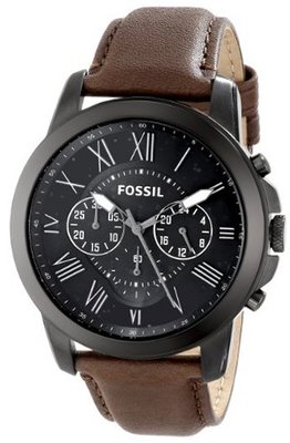Fossil FS4885 Grant Analog Display Analog Quartz Brown
