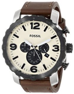 Fossil JR1390 Nate Leather - Brown