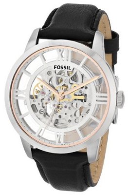 Fossil ME3041 Townsman Analog Display Automatic Self Wind Black
