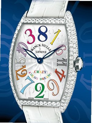 Franck Muller Cintrée Curvex 7851 Crazy Hours Color Dreams