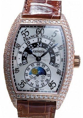 Franck Muller Cintrée Curvex Cintree Curvex Double Retrograde