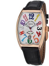 Franck Muller Cintrée Curvex Date Color Dreams Rose Gold Automatic 7851 SC DT COL DRM 5N