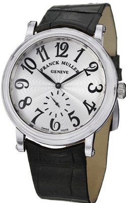 Franck Muller Vintage Black Leather Strap Mechanical 7421 B S6 SS