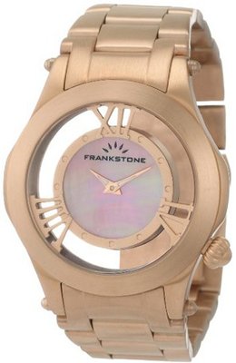 Frankstone TDF0022B Duality Quartz Rose Mother of Pearl Dial Wellness