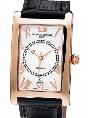 Frederique Constant Carree Carrée Gold Transparency