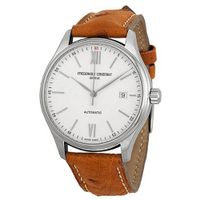 Frederique Constant Classic Silver Dial Tan Leather FC-303WN5B60S