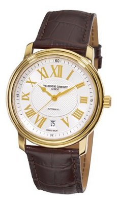 Frederique Constant FC-303NM4P5 Persuasion Heart Beat Gold Roman Numerals Dial
