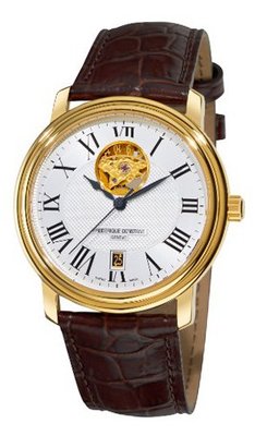 Frederique Constant FC-315M4P5 Persuasion Heart Beat Silver Open Dial