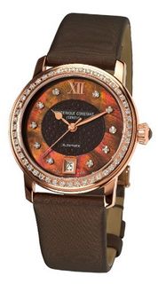 Frederique Constant FC303CHD2PD4 Ladies Automatic Brown Diamond Dial