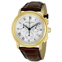 Frederique Constant Persuasion Silver Guilloche Chronograph 292MC4P5